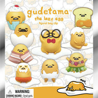 Gudetama Lazy Egg 3D Foam Bag Clip