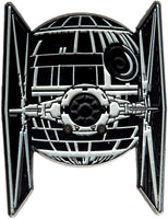 Star Wars Tie Fighter and Death Star Light Up Lapel Pin