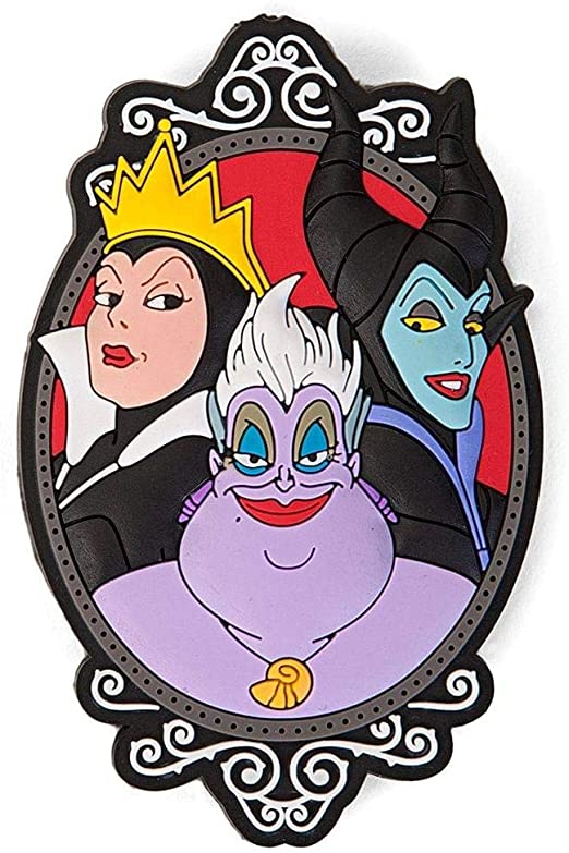 Villian - Evil Queen Ursula Maleficent PVC Soft Touch magnet