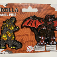 Godzilla Destoroyah Limited Edition Pin Set