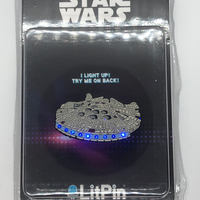 Star Wars Millenium Falcon Light Up Pin