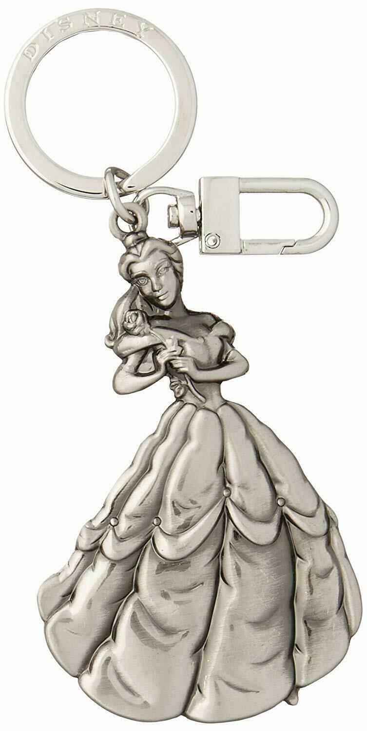 Disney Princess Belle Pewter Keychain