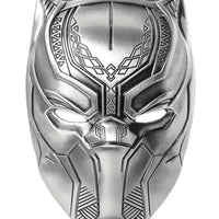 Black Panther Pewter Keychain