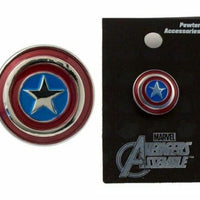 Marvel Captain America Shield Enamel Pin