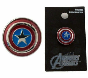 Marvel Captain America Shield Enamel Pin