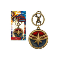 Captain Marvel Colored Keychain