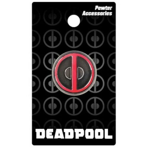 Marvel Deadpool Logo Colored Lapel Pin