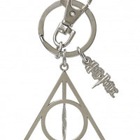 Harry Potter Deathly Hallows Pewter Keychain