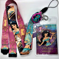 Disney Aladin Pink Lanyard