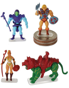 Masters of the Universe Micro Action Figures 4 PACK