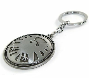 Agents Of Shield Pewter Keychain