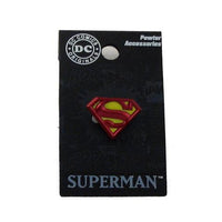 DC Comics Superman Logo Colored Lapel Pin
