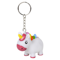 2.35" Unicorn Pooping Keychain
