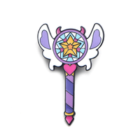 Star vs the Forces of Evil Butterfly Magic Wand Enamel Pin