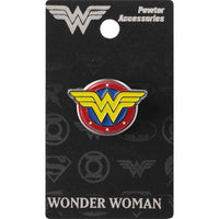 DC Comics Wonder Woman Logo Colored Lapel Pin